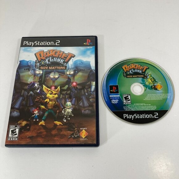 Sony Other - Ratchet & Clank: Size Matters‎ Sony PlayStation 2 PS2 No Manual Tested
